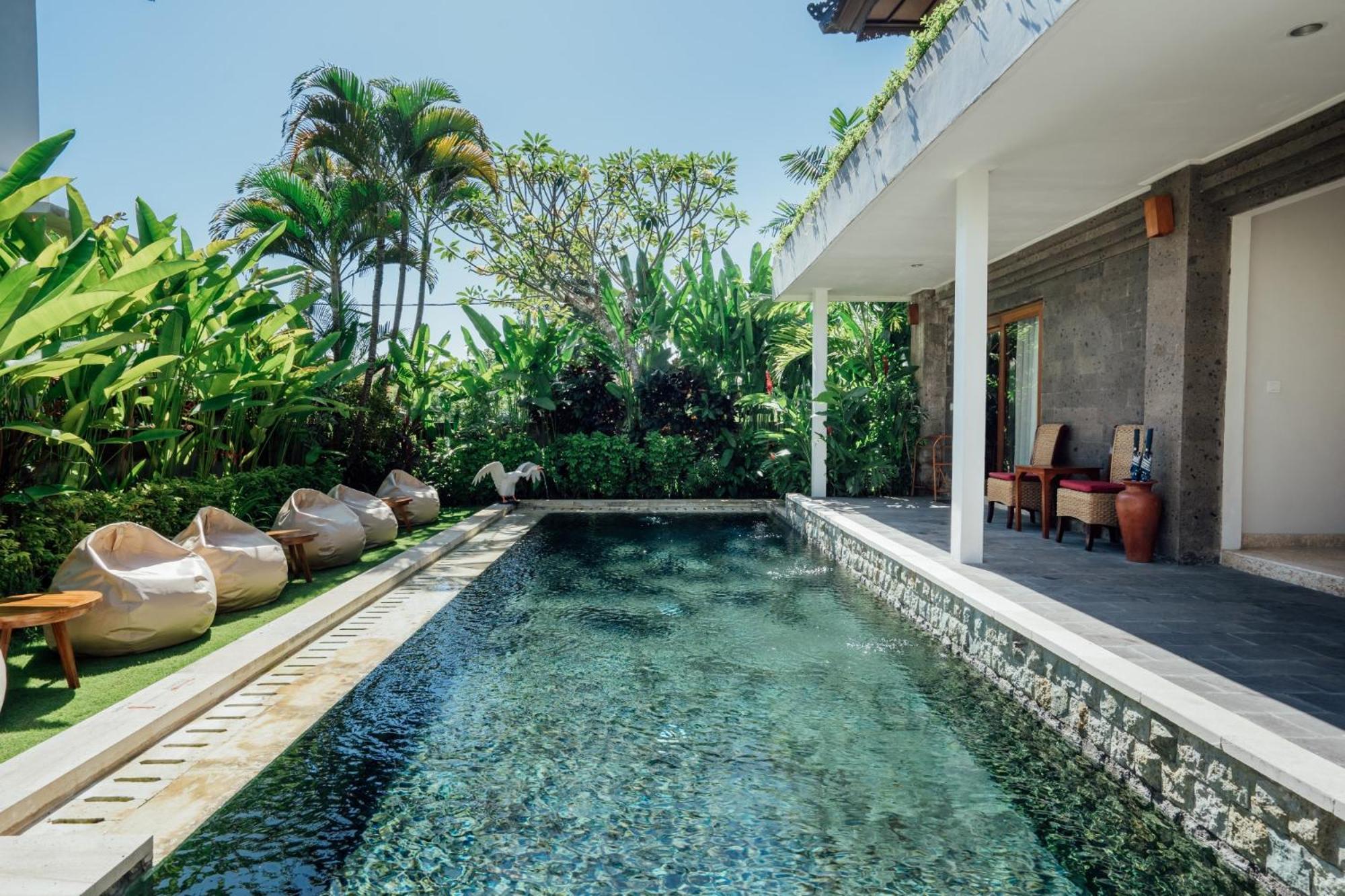 Desa Swan Villas & Spa, Keramas Eksteriør billede