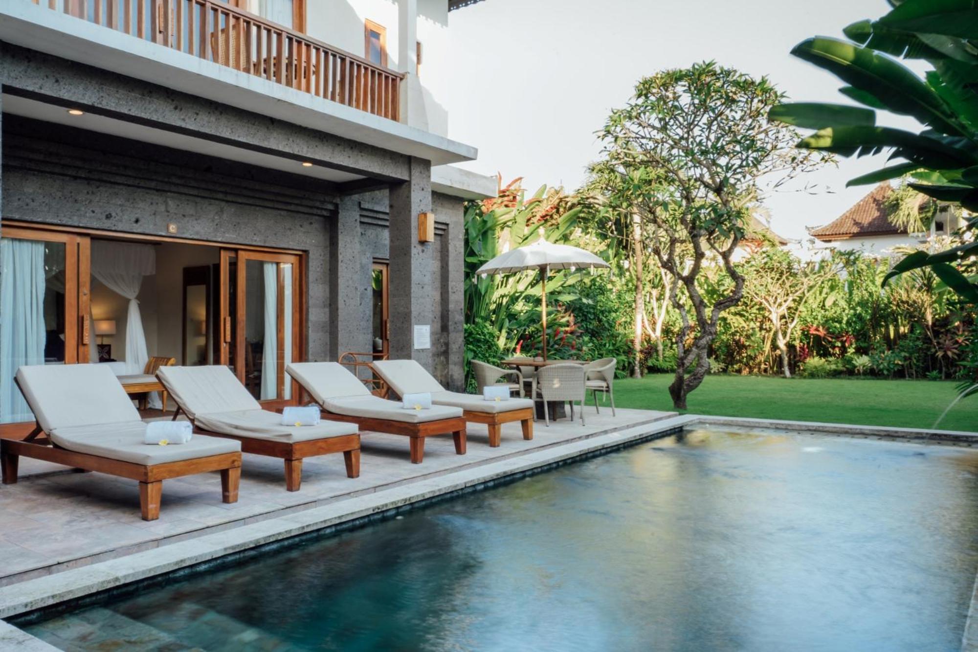 Desa Swan Villas & Spa, Keramas Eksteriør billede
